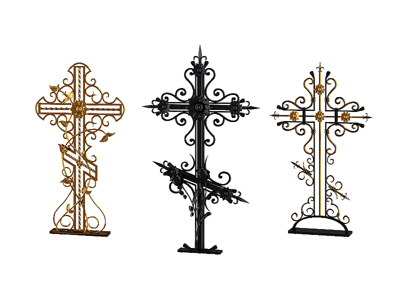 Кованые кресты