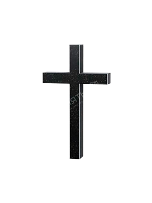 Тонкий католический крест 4-х конечный